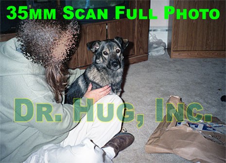 The same photo scanned into a digital image from a 35mm negative to show the improved quality over the scanned digital image from the printed photo.